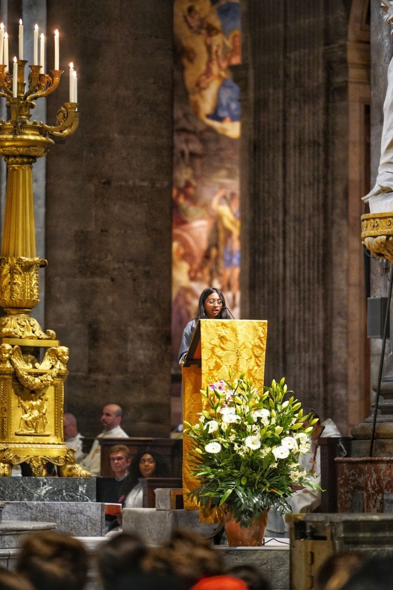 Messe des étudiants 2025. © Illian Calle - Diocèse Paris.