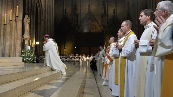 Messe d'installation de Mgr Michel Aupetit