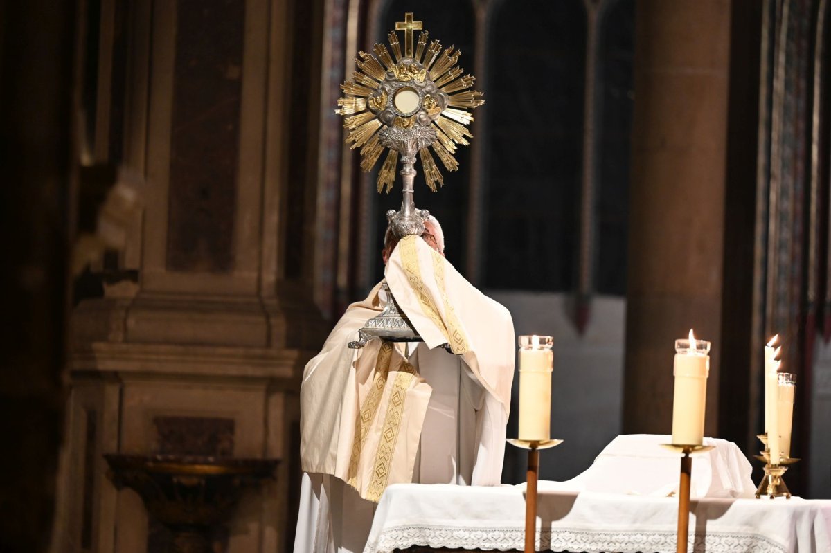 Catéchèse sur la confirmation. Lundi 19 mai 2025. © Marie-Christine Bertin / Diocèse de Paris.