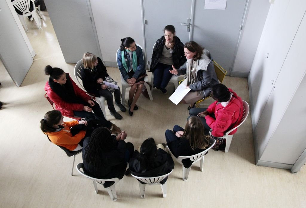 L'appel au baptême des adolescents 2012. © Yannick Boschat / Diocèse de Paris.