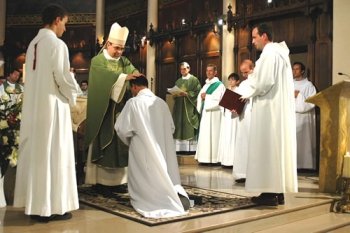 Ordinations diaconales en vue du sacerdoce. 8, 9 et 29 septembre 