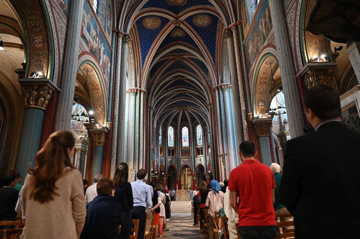 Messe et veillée de prière pour les vocations 2024. © Marie-Christine Bertin / Diocèse de Paris.