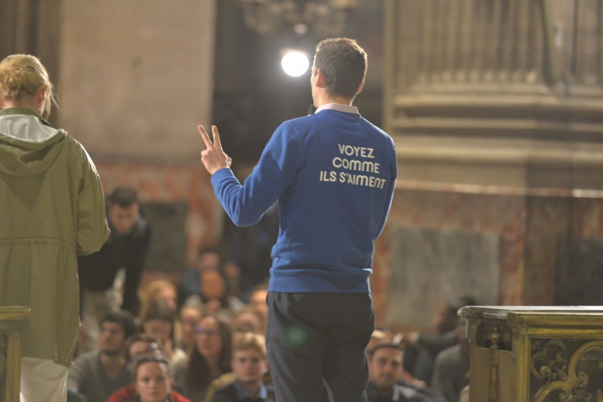 Messe des étudiants 2022. © Marie-Christine Bertin / Diocèse de Paris.