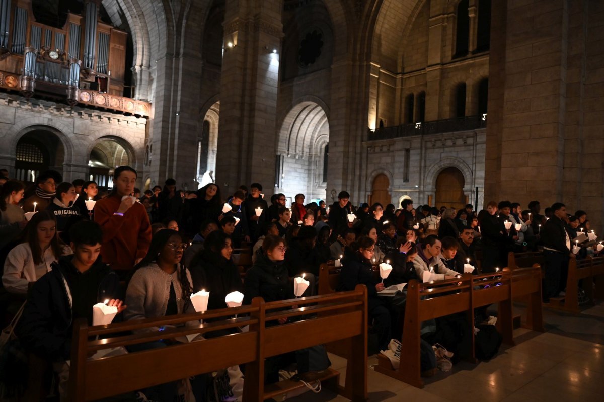 Rassemblement des lycéens 2026. © Marie-Christine Bertin / Diocèse de Paris.