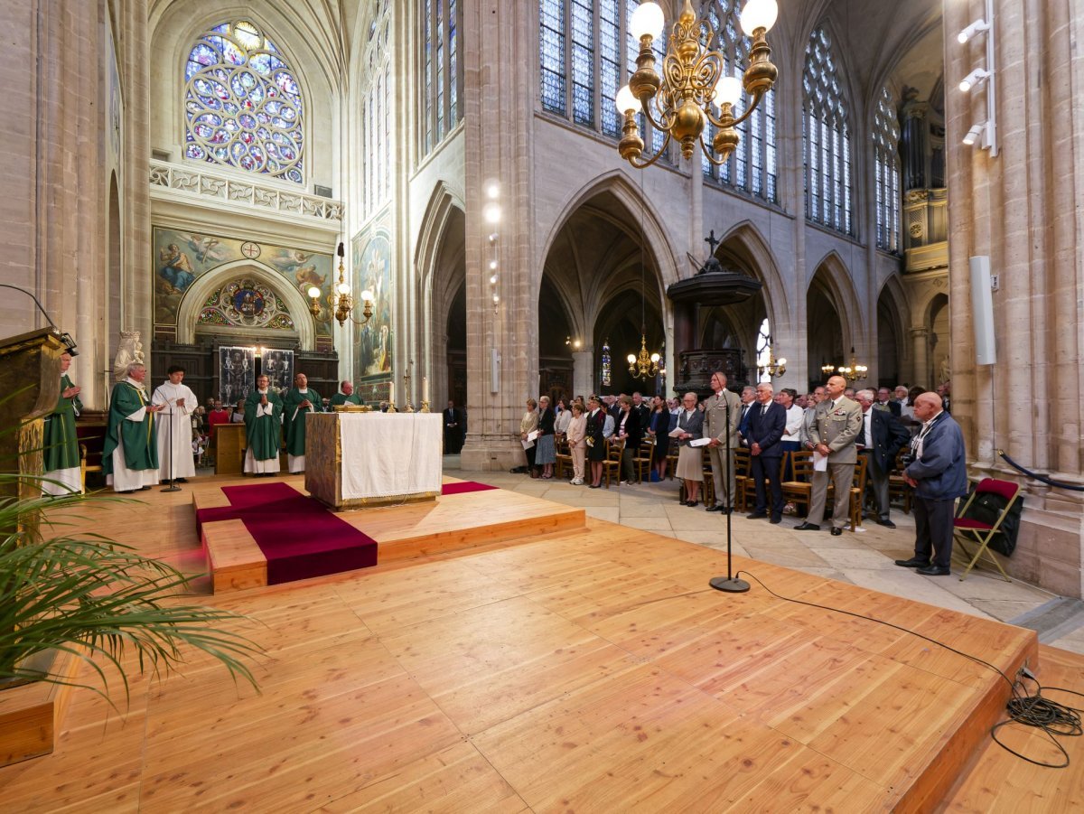 Messe de fondation pour la Libération de Paris 2024. © Yannick Boschat / Diocèse de Paris.