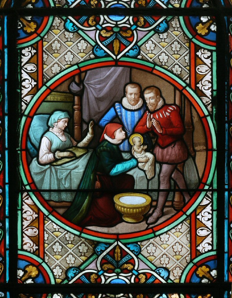 Naissance de saint François de Sales. © C. D. A. S. / Diocèse de Paris.