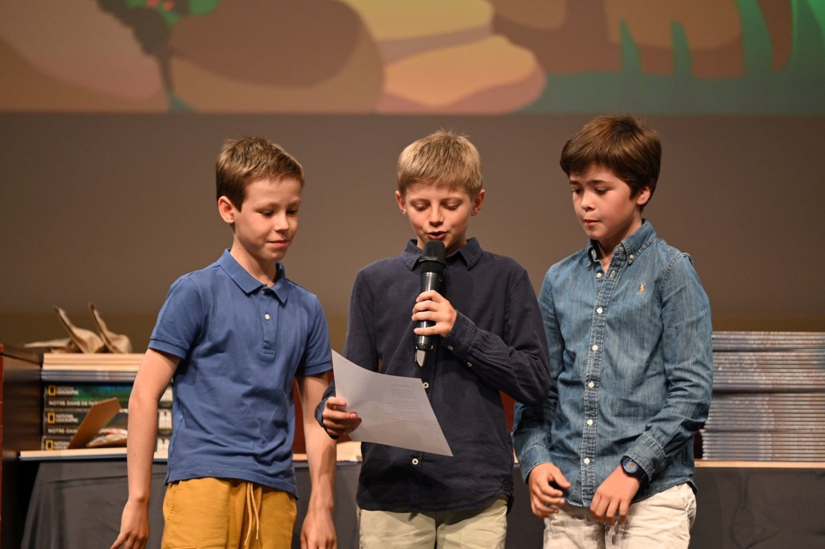 Concours de poésie 2025 : La joie de Pâques !. © Marie-Christine Bertin / Diocèse de Paris.