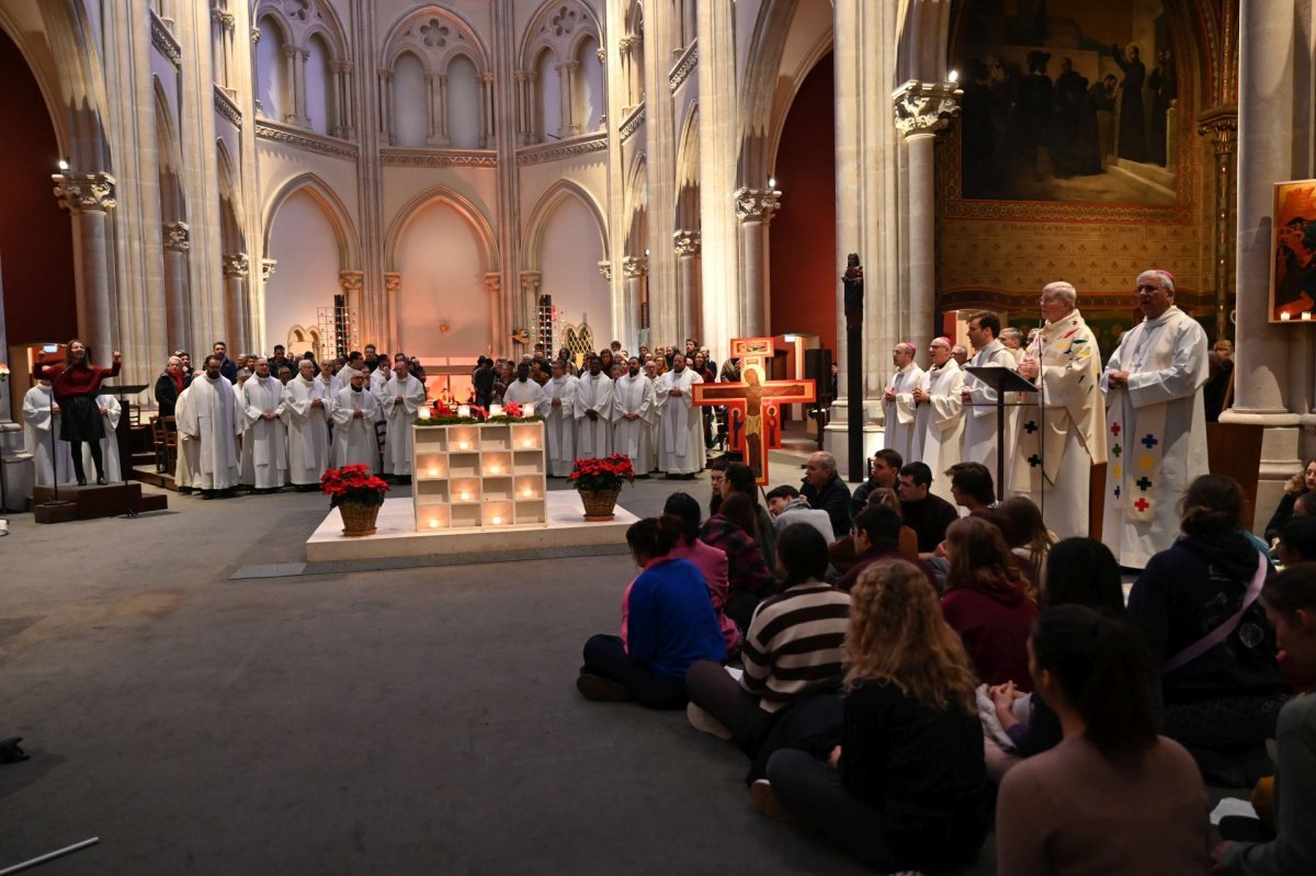 Messe à Saint-Ignace. © Marie-Christine Bertin / Diocèse de Paris.