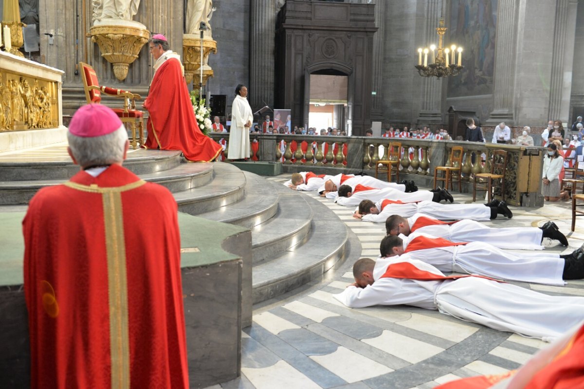 Ordinations sacerdotales 2020. © Marie-Christine Bertin / Diocèse de Paris.