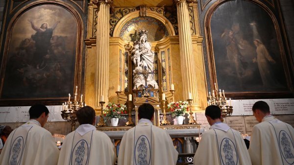 Messe des nouveaux prêtres à Notre-Dame des Victoires