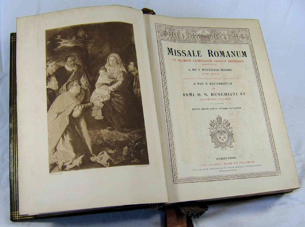 Missel romain de Tours. 