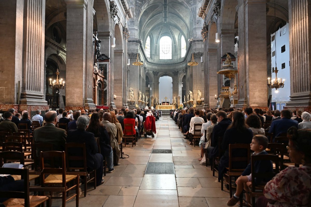 Ordinations des diacres permanents 2023. © Marie-Christine Bertin / Diocèse de Paris.