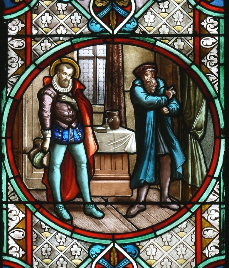 Rentré à Annecy, Saint François de Sales décide de l'orientation de sa (…). © C. D. A. S. / Diocèse de Paris.