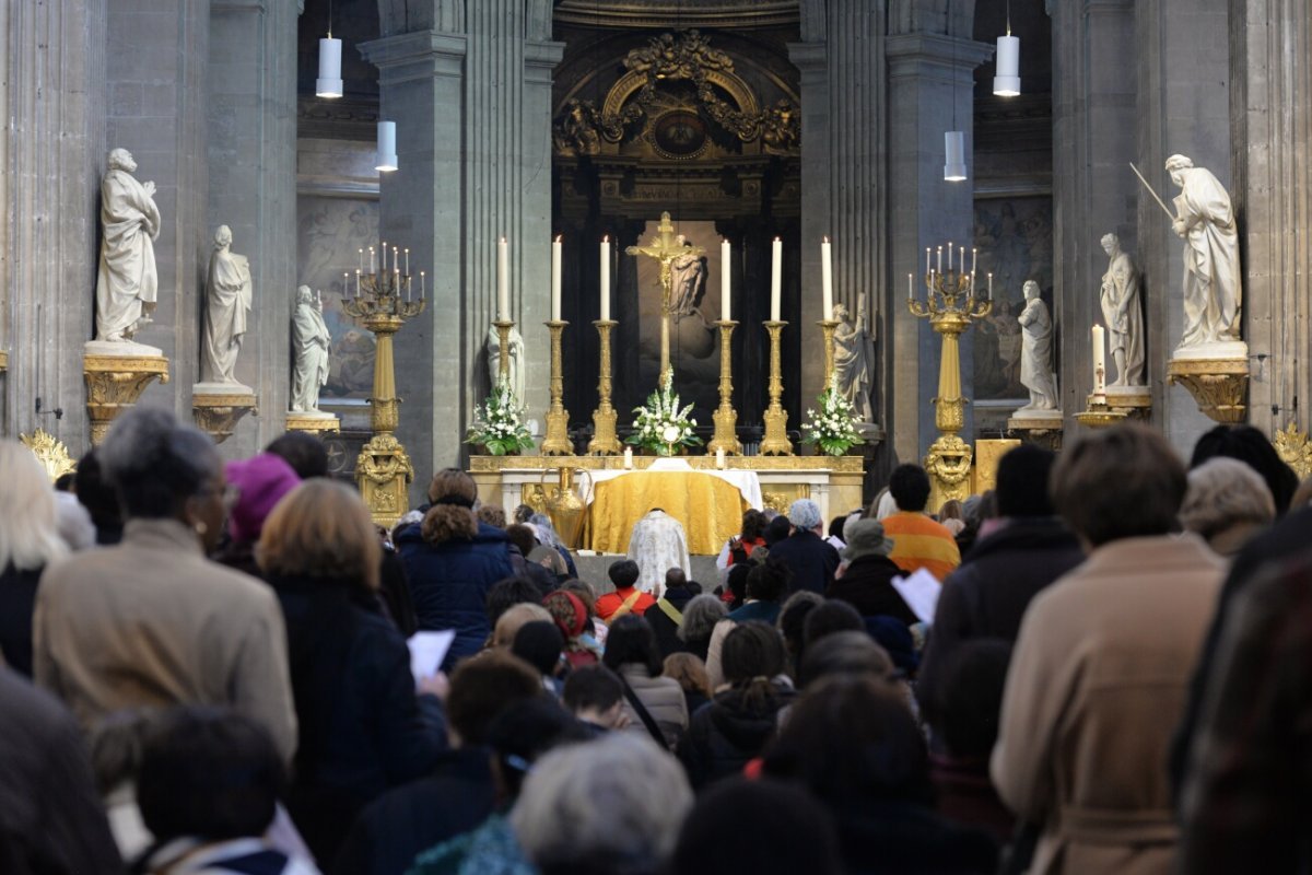 Prière de guérison et de délivrance. © Marie-Christine Bertin / Diocèse de Paris.