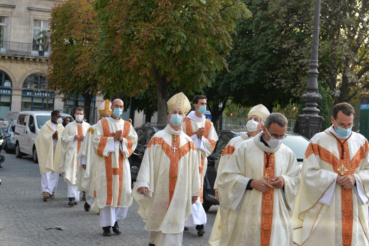 Messe de rentrée du Séminaire de Paris. © Marie-Christine Bertin / Diocèse de Paris.