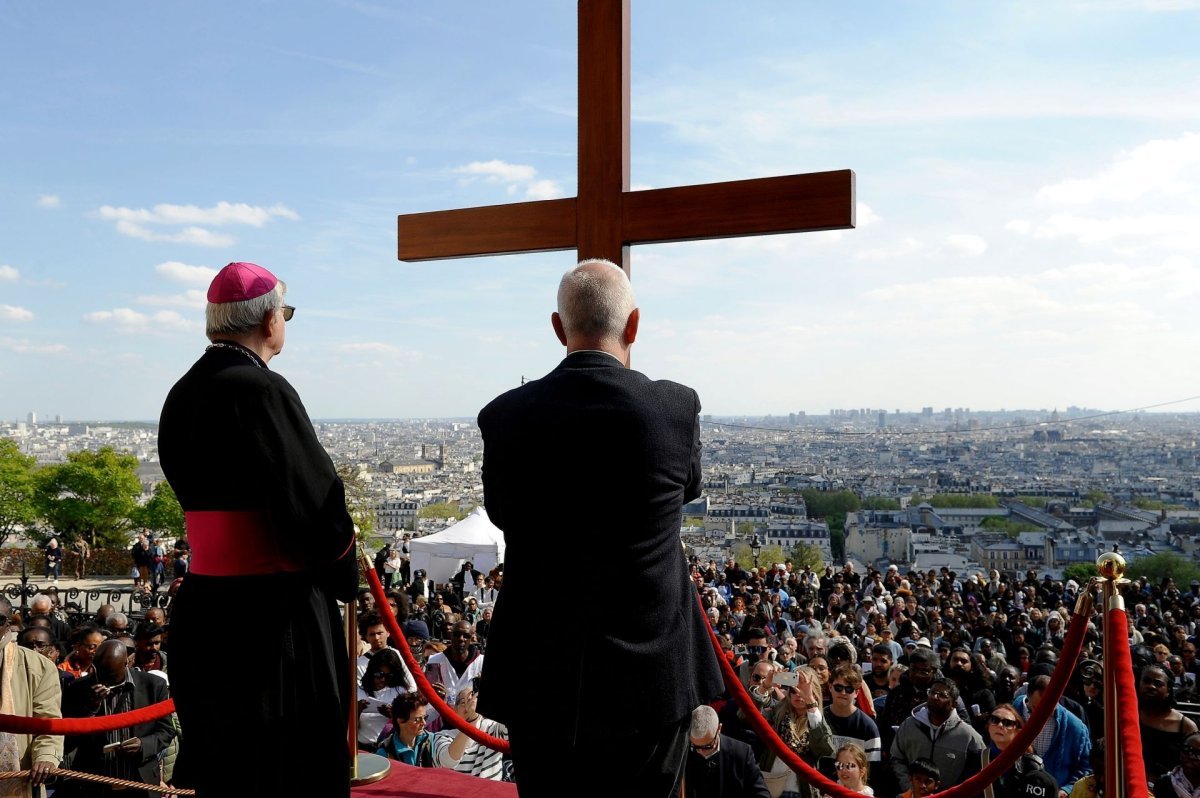 Chemin de croix de Montmartre 2025. © Trung Hieu Do / Diocèse de Paris.