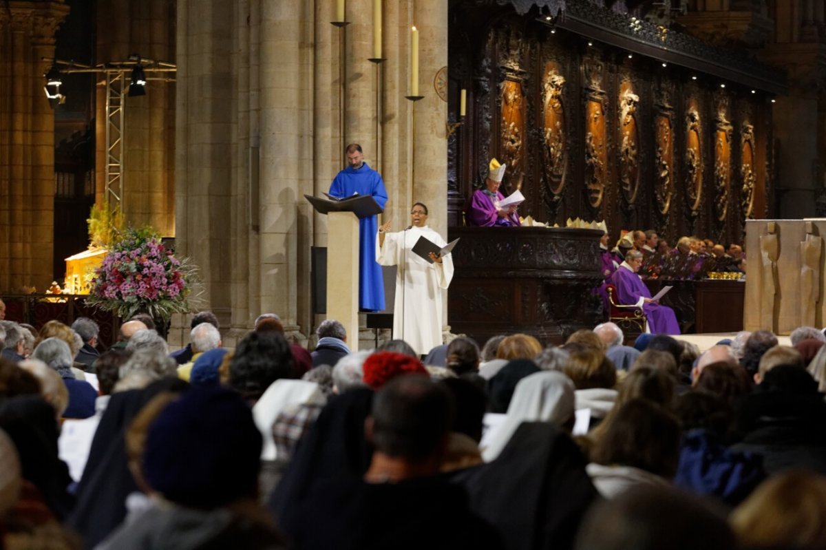 Messe d'action de grâce du cardinal André Vingt-Trois. © Yannick Boschat / Diocèse de Paris.