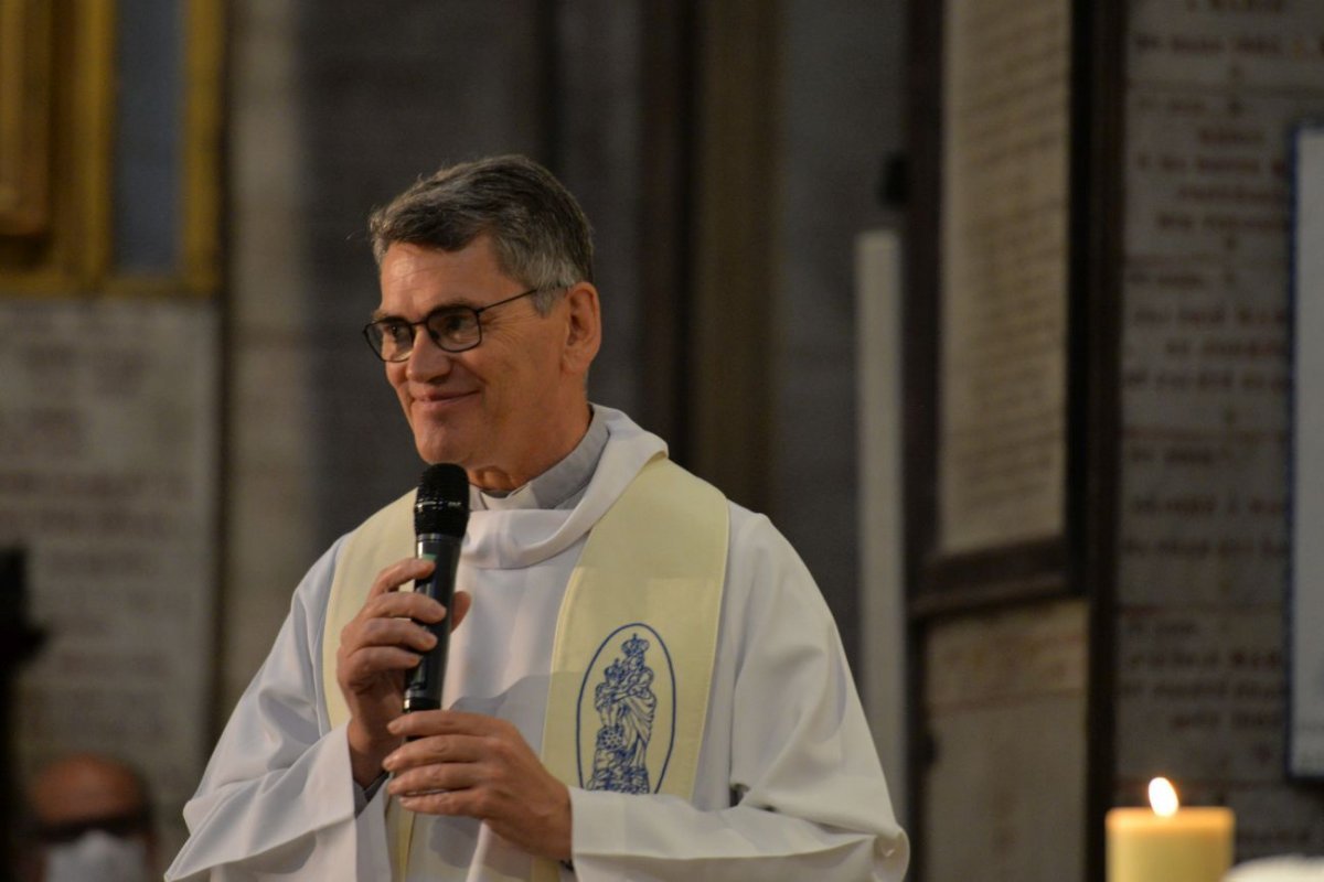 Messe des nouveaux prêtres à Notre-Dame des Victoires 2021. © Marie-Christine Bertin / Diocèse de Paris.