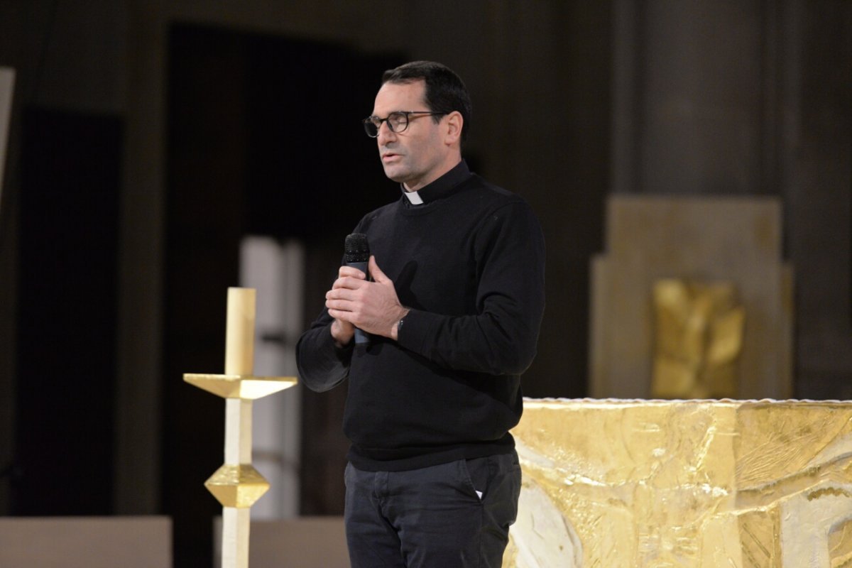 Mgr Alexis Leproux, vicaire général. © Marie-Christine Bertin / Diocèse de Paris.