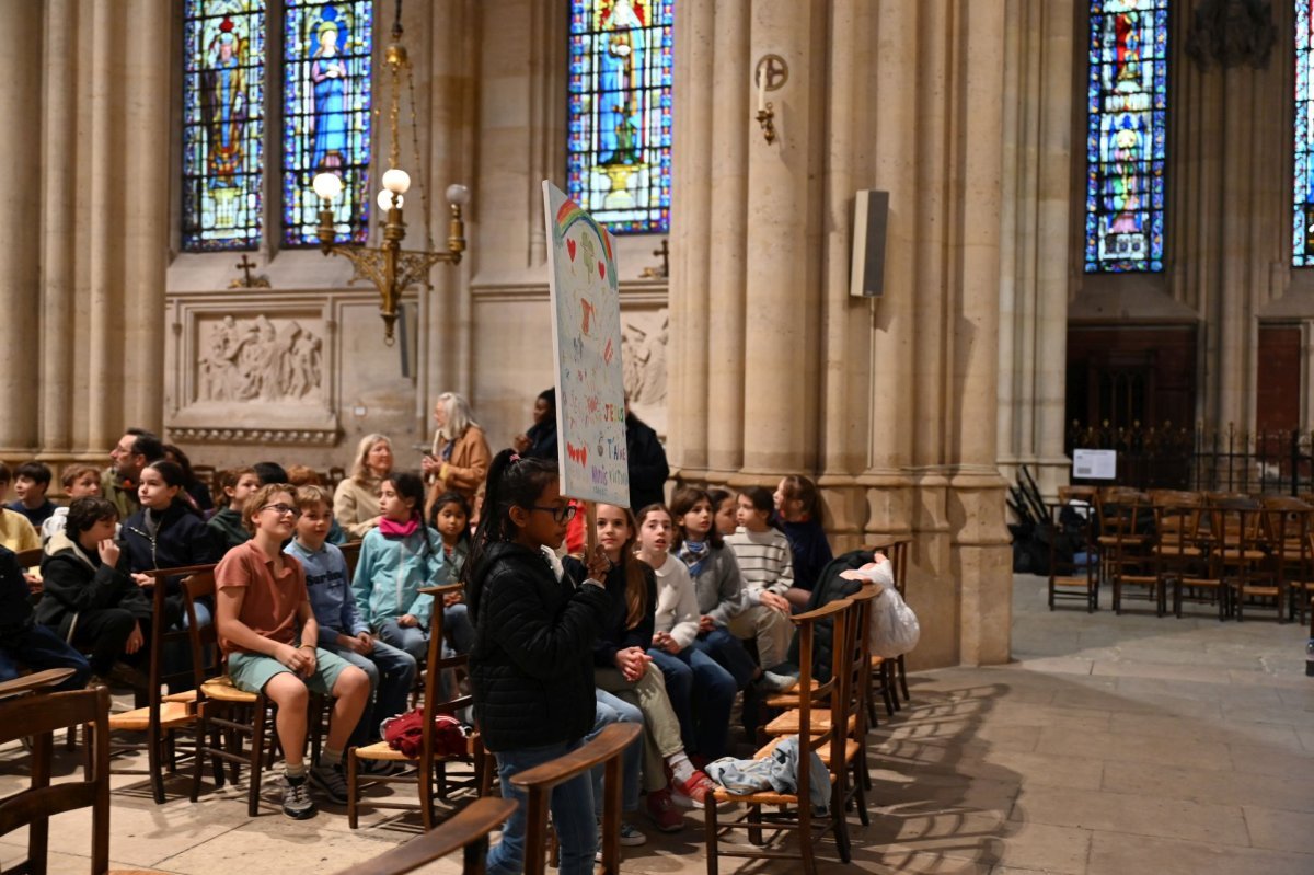 Rassemblement des CM1 2026. © Marie-Christine Bertin / Diocese de Paris.