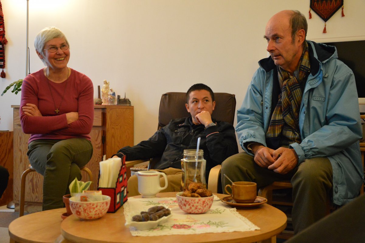 Journée portes ouvertes de la vie religieuse - 21 novembre 2015. © Isabelle Demangeat.