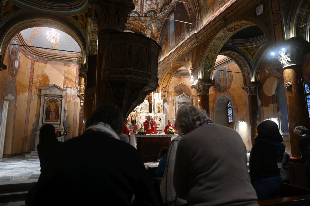 Pèlerinage diocésain pour les 1700 ans du Concile de Nicée. © Marie-Christine Bertin / Diocèse de Paris.