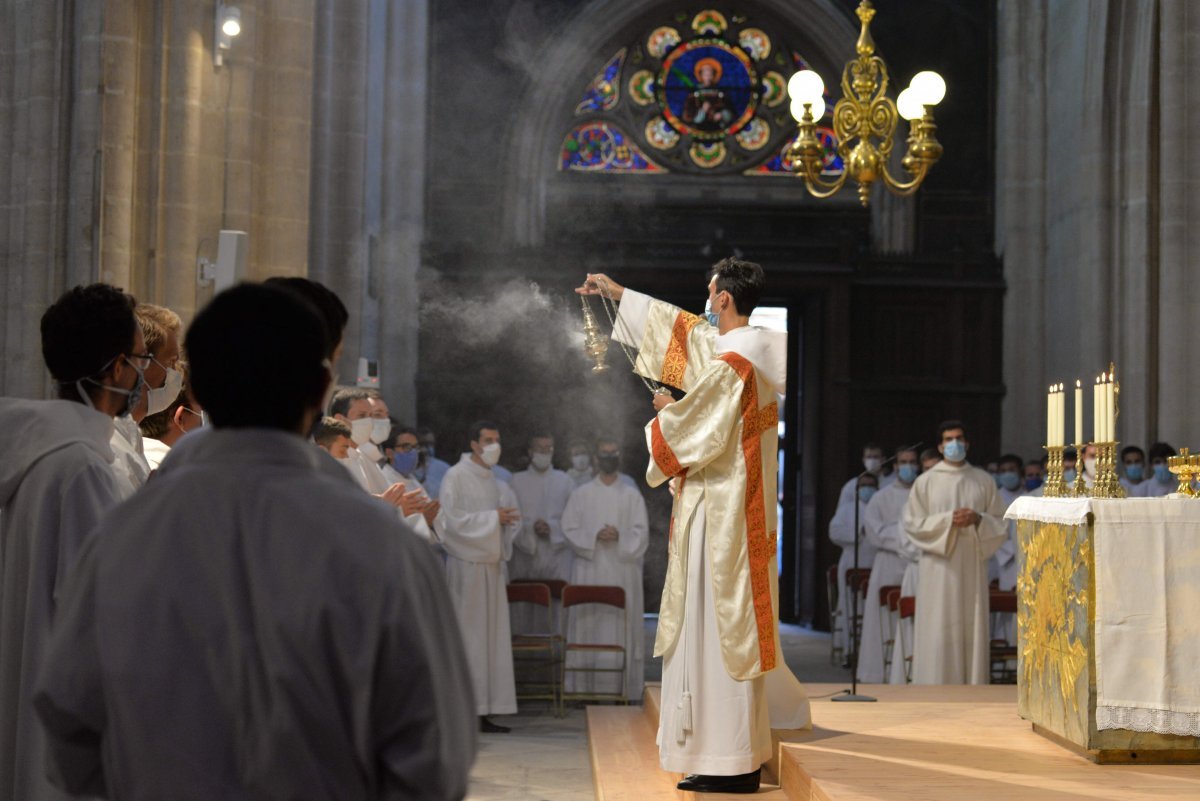 Messe de rentrée du Séminaire de Paris. © Marie-Christine Bertin / Diocèse de Paris.