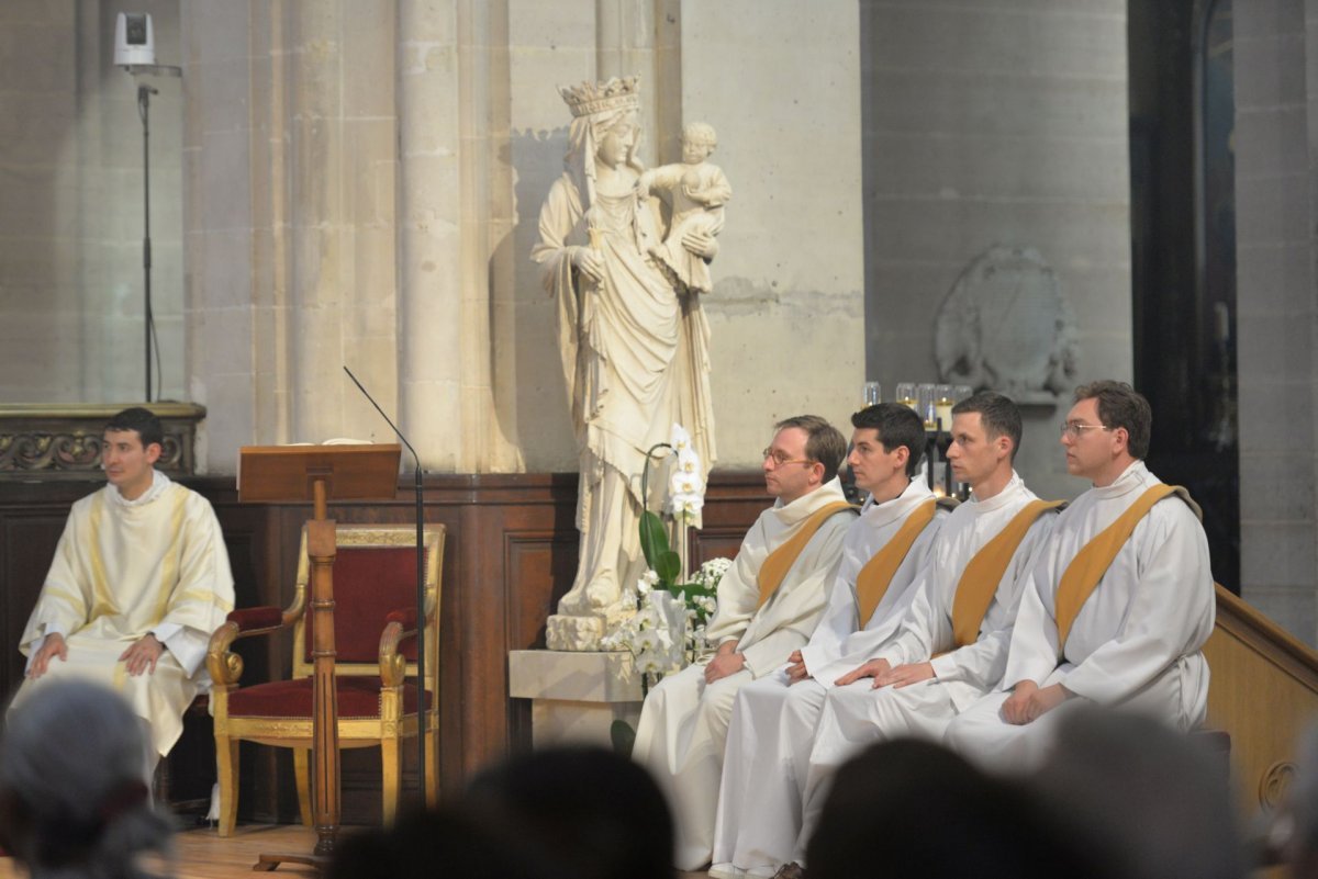 Veillée de prière pour les vocations 2023. © Marie-Christine Bertin / Diocèse de Paris.