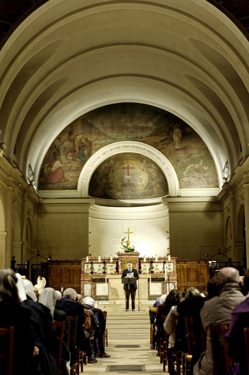 Soirée sainte Geneviève à Saint-Jean-Baptiste de Grenelle (15e). © Trung Hieu Do / Diocèse de Paris.