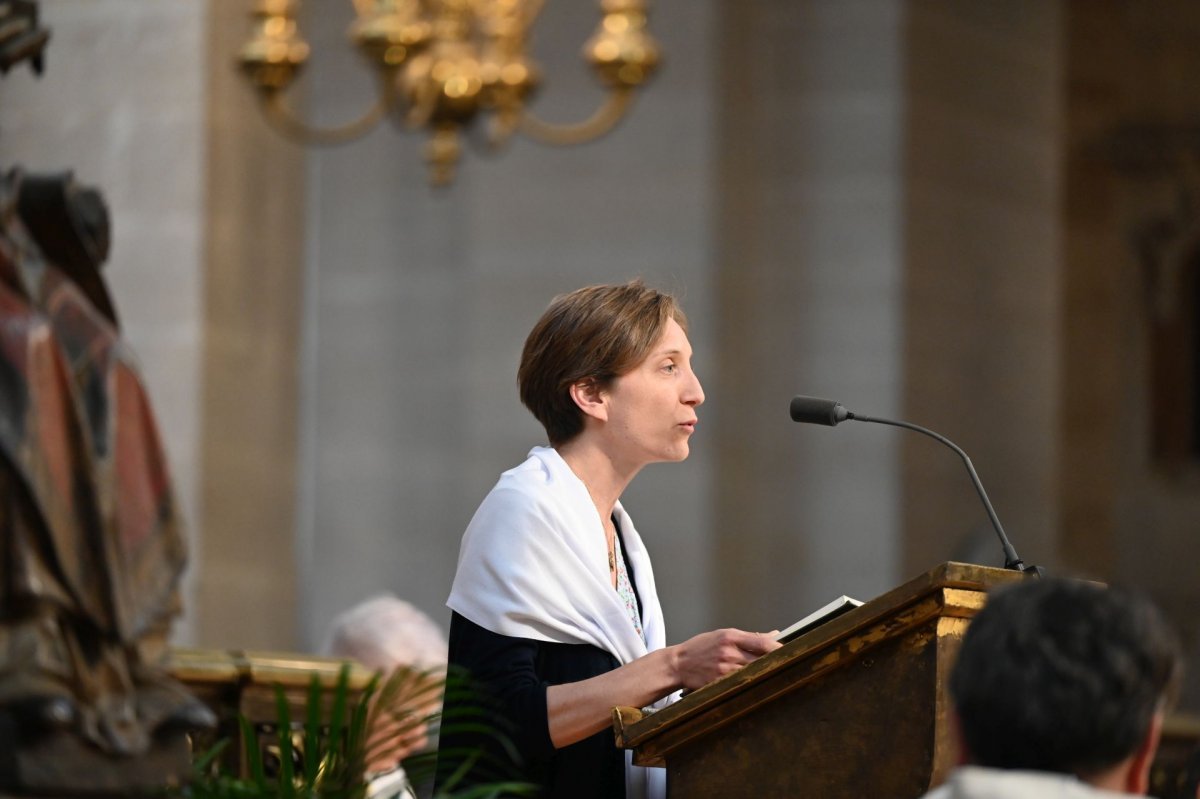 Consécration dans l'Ordre des Vierges 2024. © Marie-Christine Bertin / Diocèse de Paris.