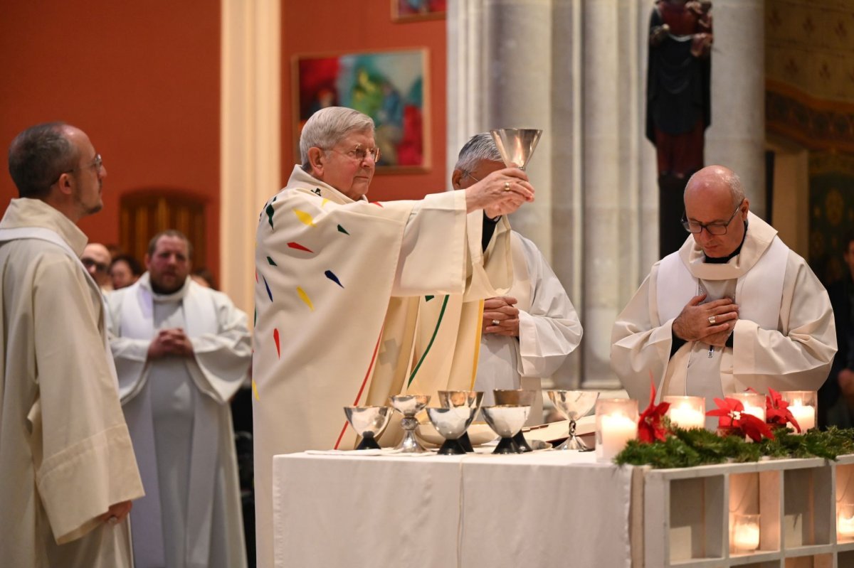Messe à Saint-Ignace. © Marie-Christine Bertin / Diocèse de Paris.