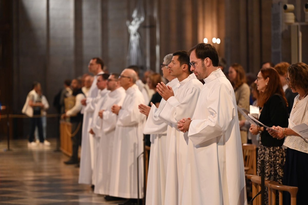 Ordinations des diacres permanents 2026. © Marie-Christine Bertin / Diocèse de Paris.