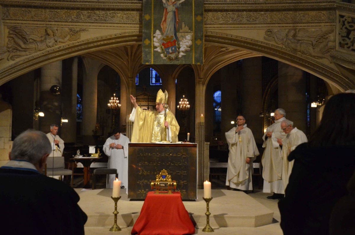 Neuvaine de sainte Geneviève. © Michel Pourny / Diocèse de Paris.