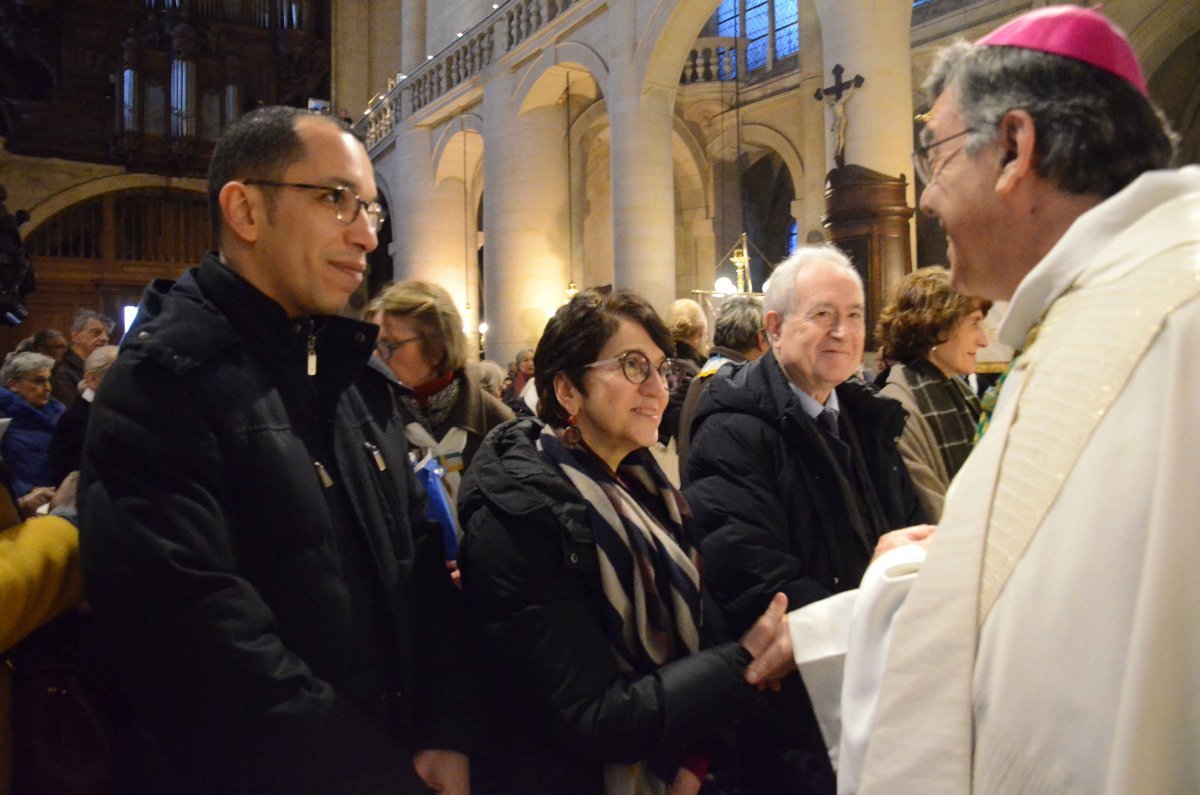 Ouverture de l'année diocésaine des 1600 ans de sainte Geneviève. © Michel Pourny / Diocèse de Paris.