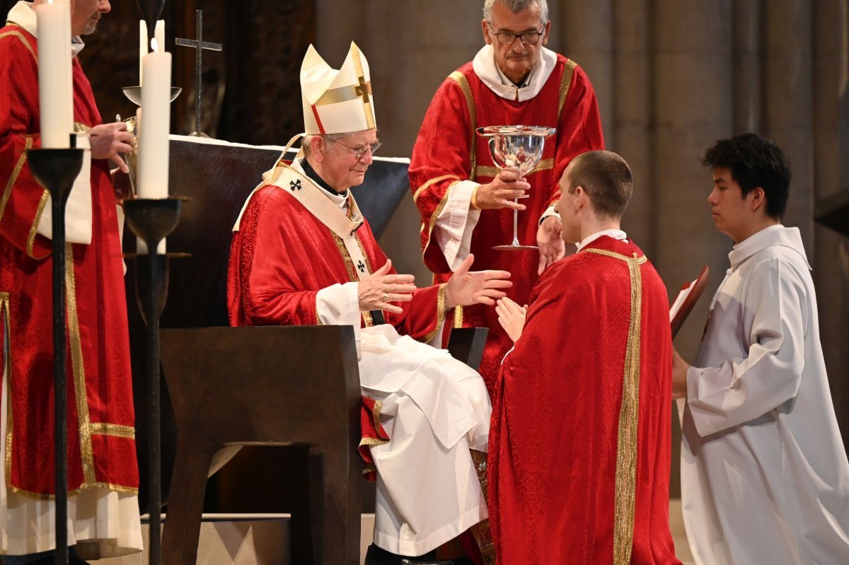 Ordinations sacerdotales 2025. © Marie-Christine Bertin / Diocèse de Paris.
