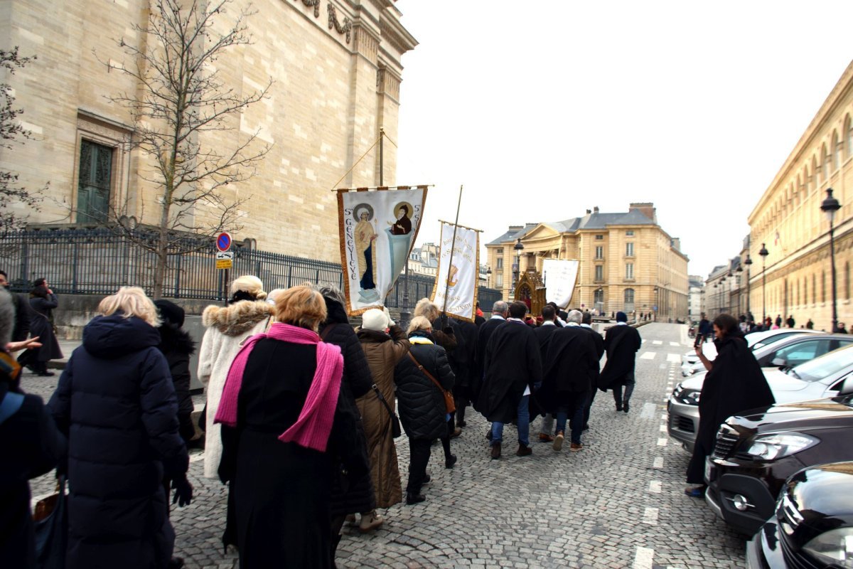 Neuvaine de sainte Geneviève 2026. © Guy Poujeaux.