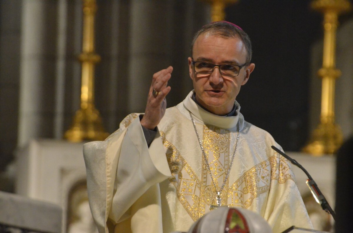 Mgr Thibault Verny, évêque auxiliaire. © Michel Pourny.