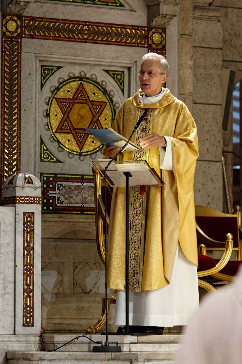 Messe d'ouverture du Jubilé du Sacré-Cœur de Montmartre. © Yannick Boschat / Diocèse de Paris.