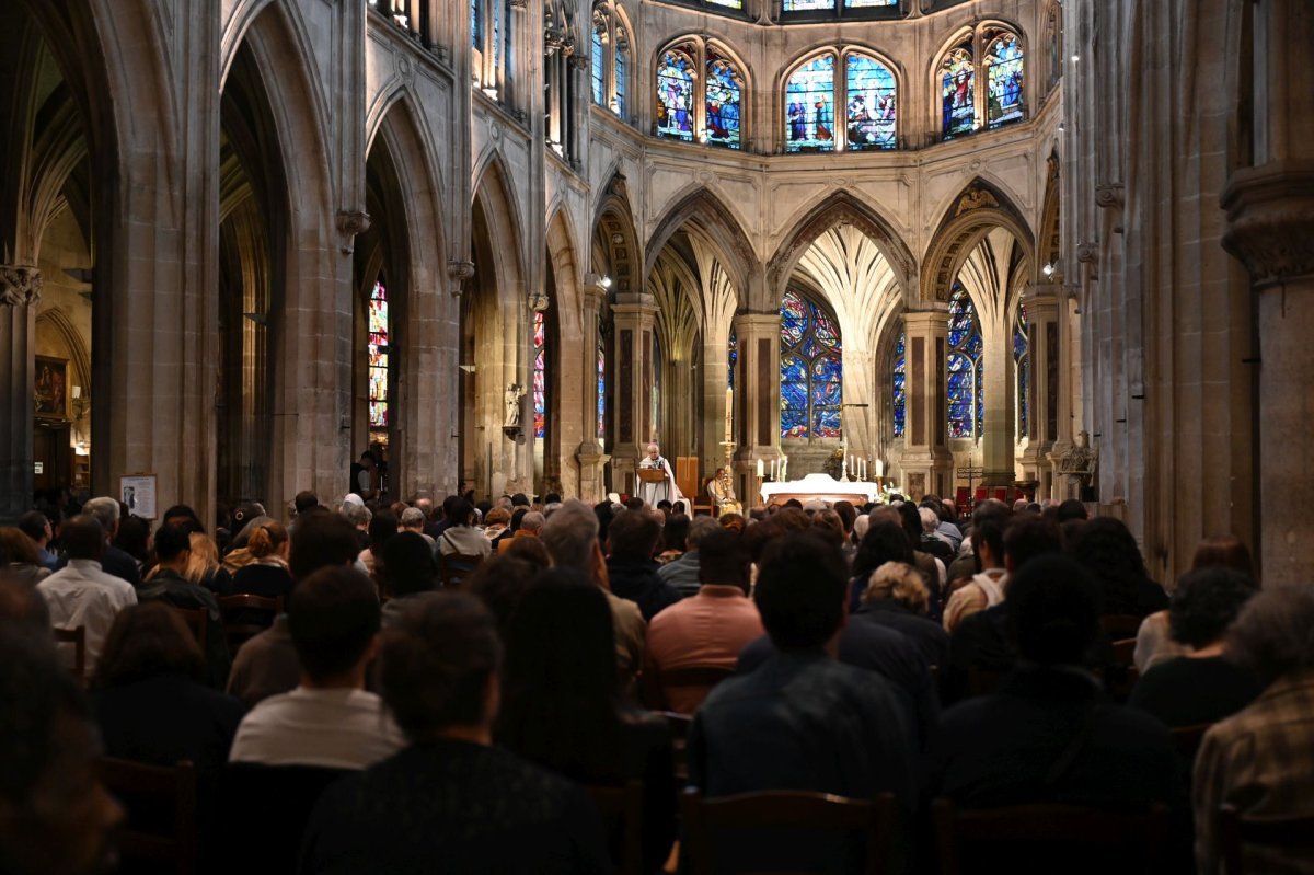 Catéchèse sur la confirmation. Lundi 19 mai 2025. © Marie-Christine Bertin / Diocèse de Paris.