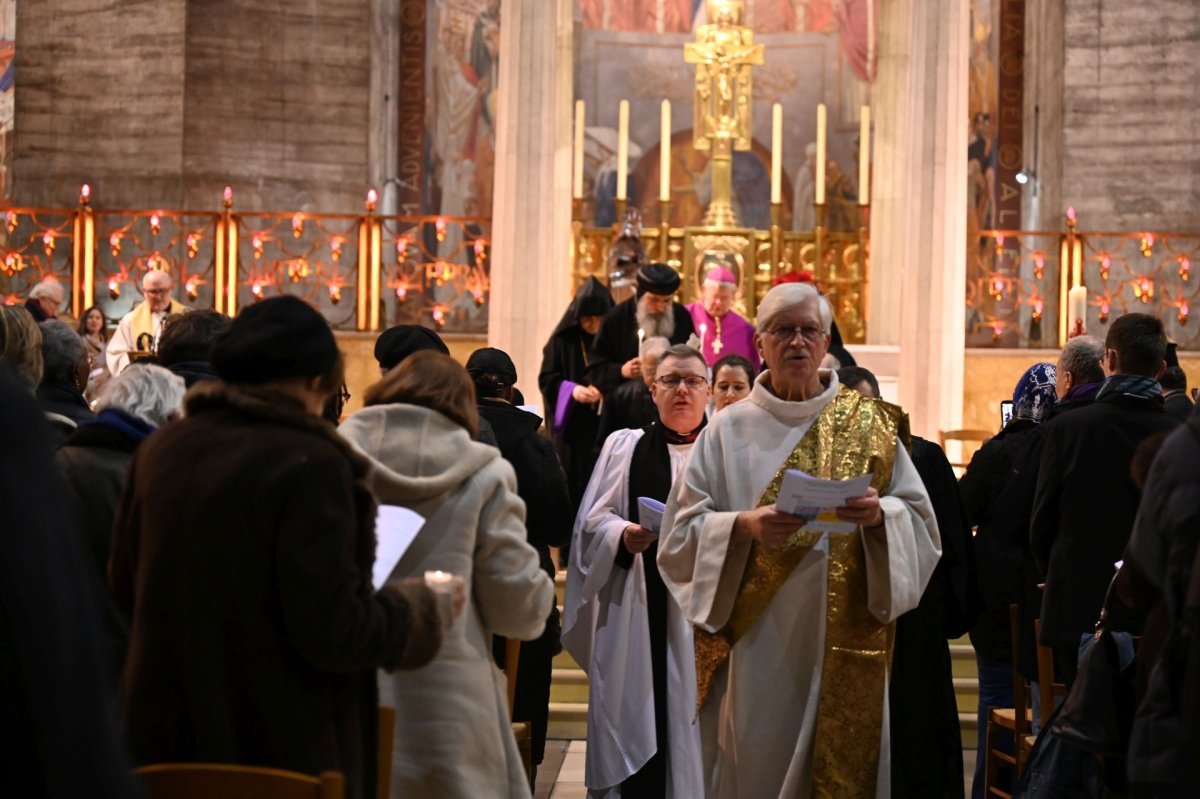 Célébration régionale de la Semaine de l'unité des chrétiens 2026. © Marie-Christine Bertin / Diocèse de Paris.