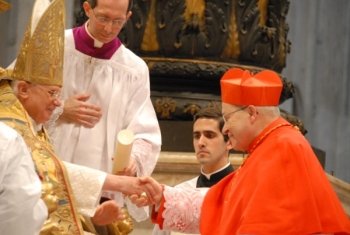 Consistoire - Mgr André Vingt-Trois, Cardinal. Rome, 24 et 25 novembre 