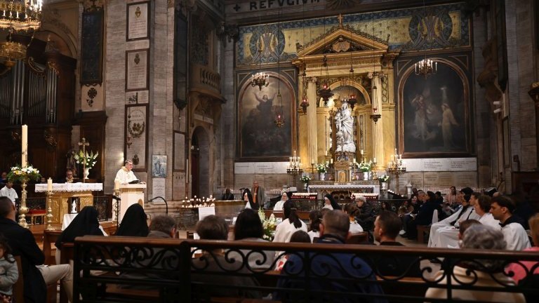 Fête de Pâques 2026 à Notre-Dame des Victoires (2e). (c) Marie-Christine Bertin / Diocèse de Paris.