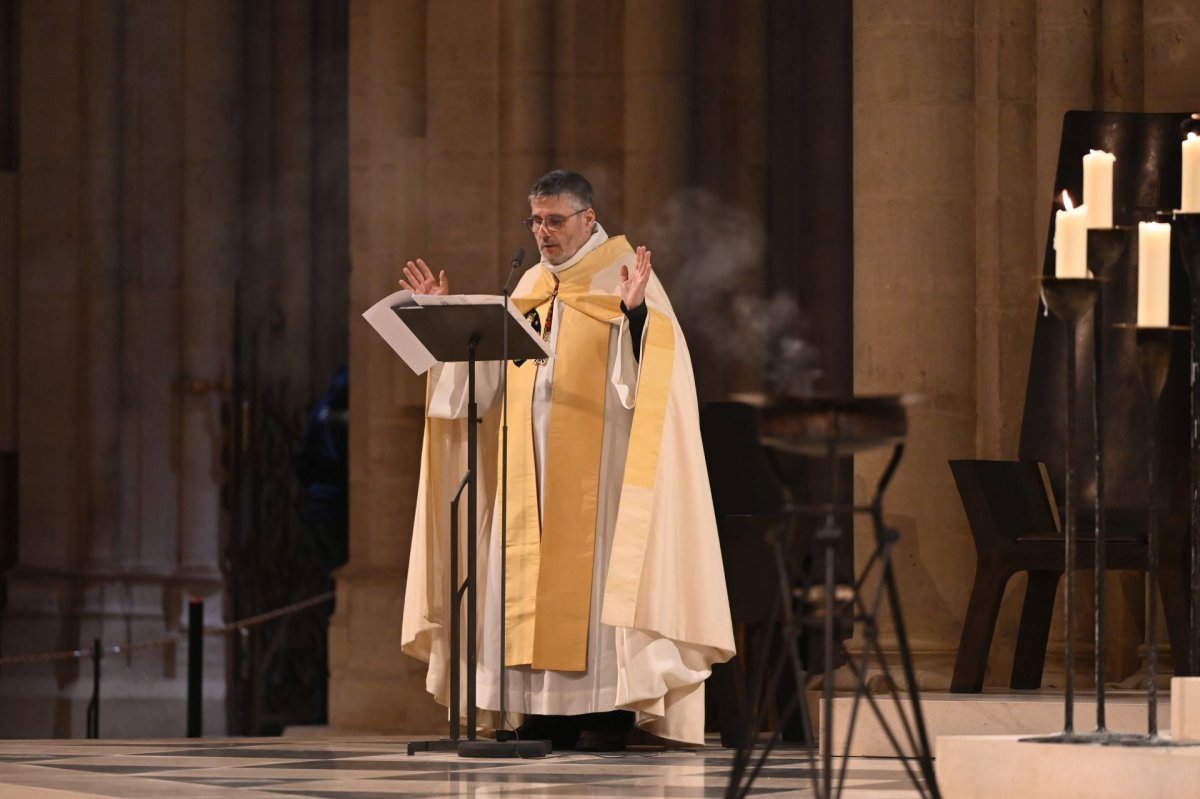 Vêpres le lundi 2 février 2026. © Marie-Christine Bertin / Diocèse de Paris.