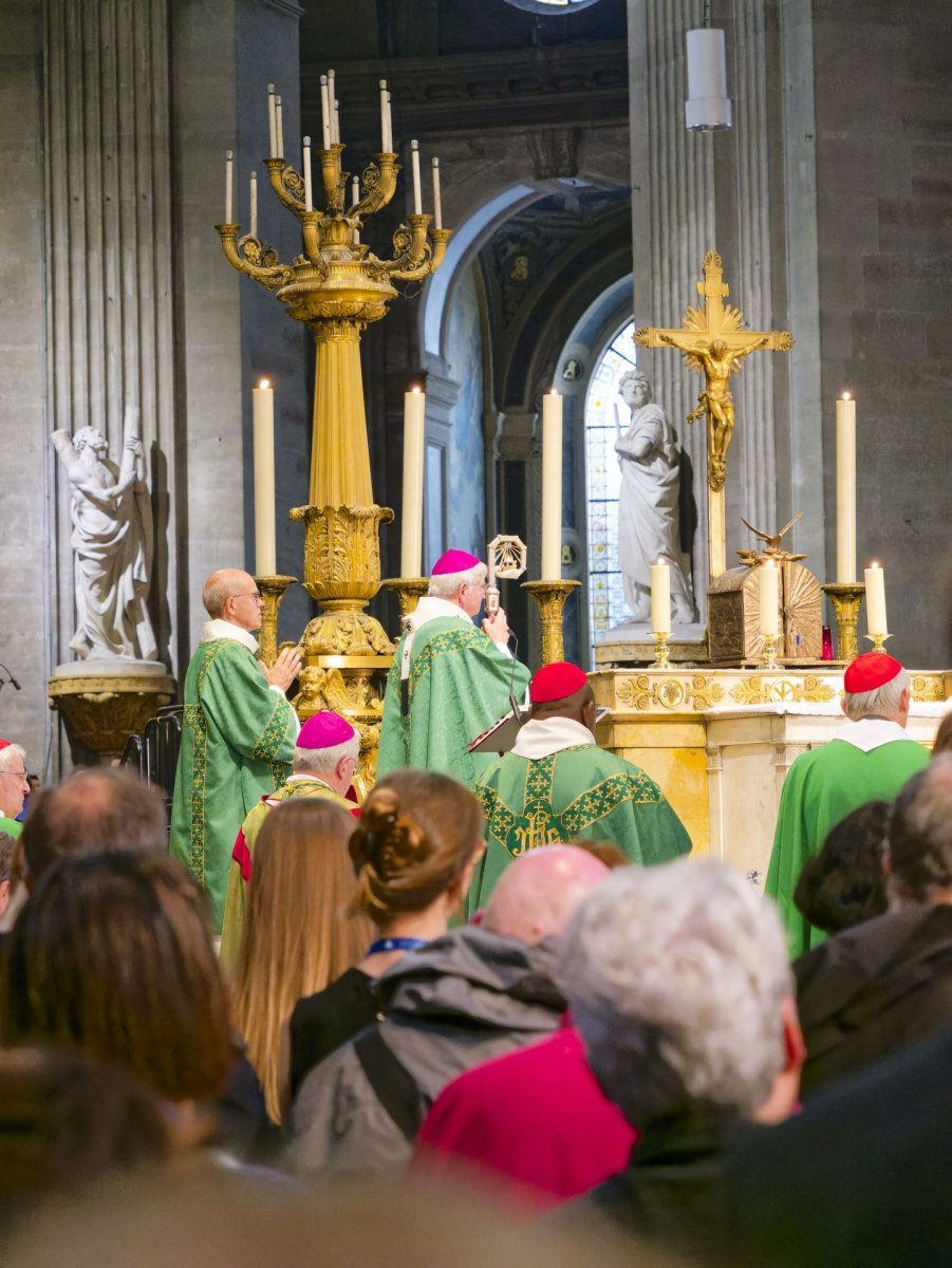 Messe pour la paix. © Yannick Boschat / Diocèse de Paris.