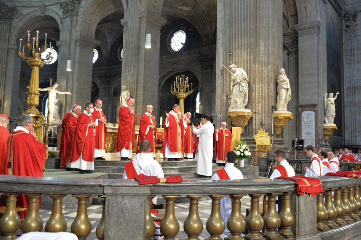 Ordinations sacerdotales 2020. © Marie-Christine Bertin / Diocèse de Paris.