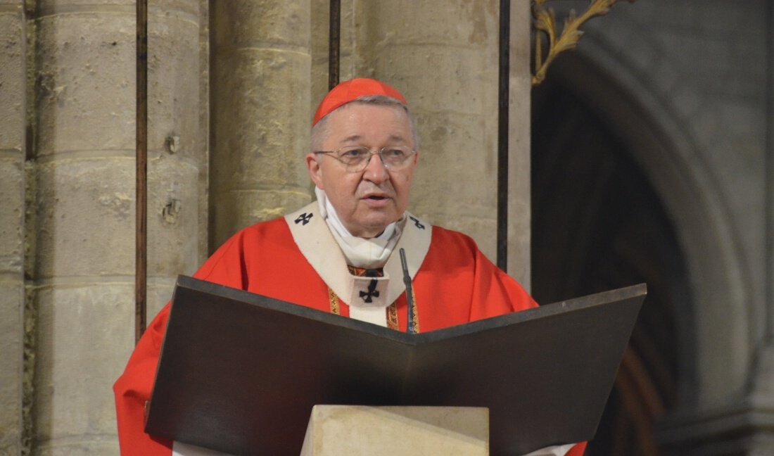 Homélie du cardinal André Vingt-Trois. © Marie-Christine Bertin / Diocèse de Paris.