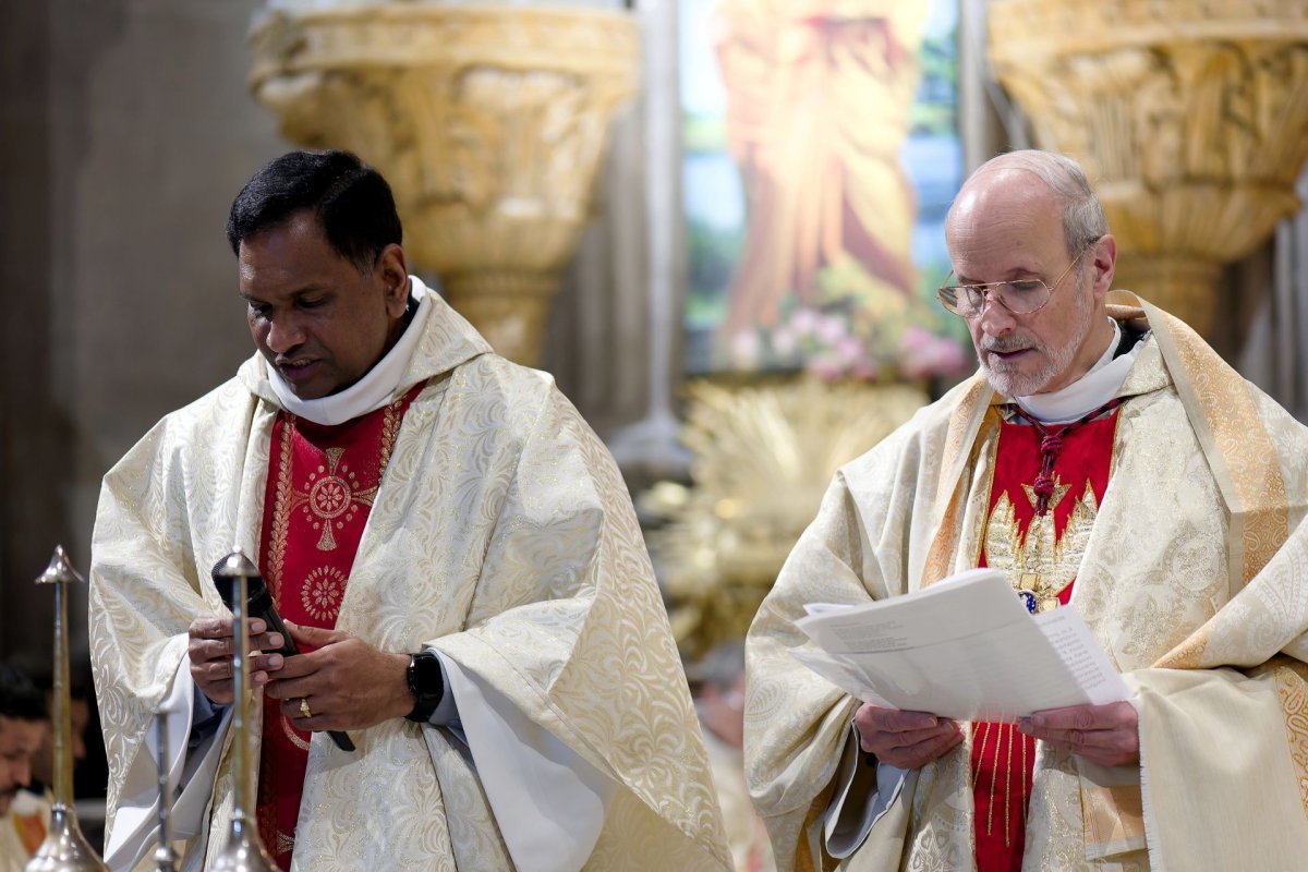 Veillée de prière annuelle à Notre Dame de la Santé. © Trung Hieu Do / Diocèse de Paris.