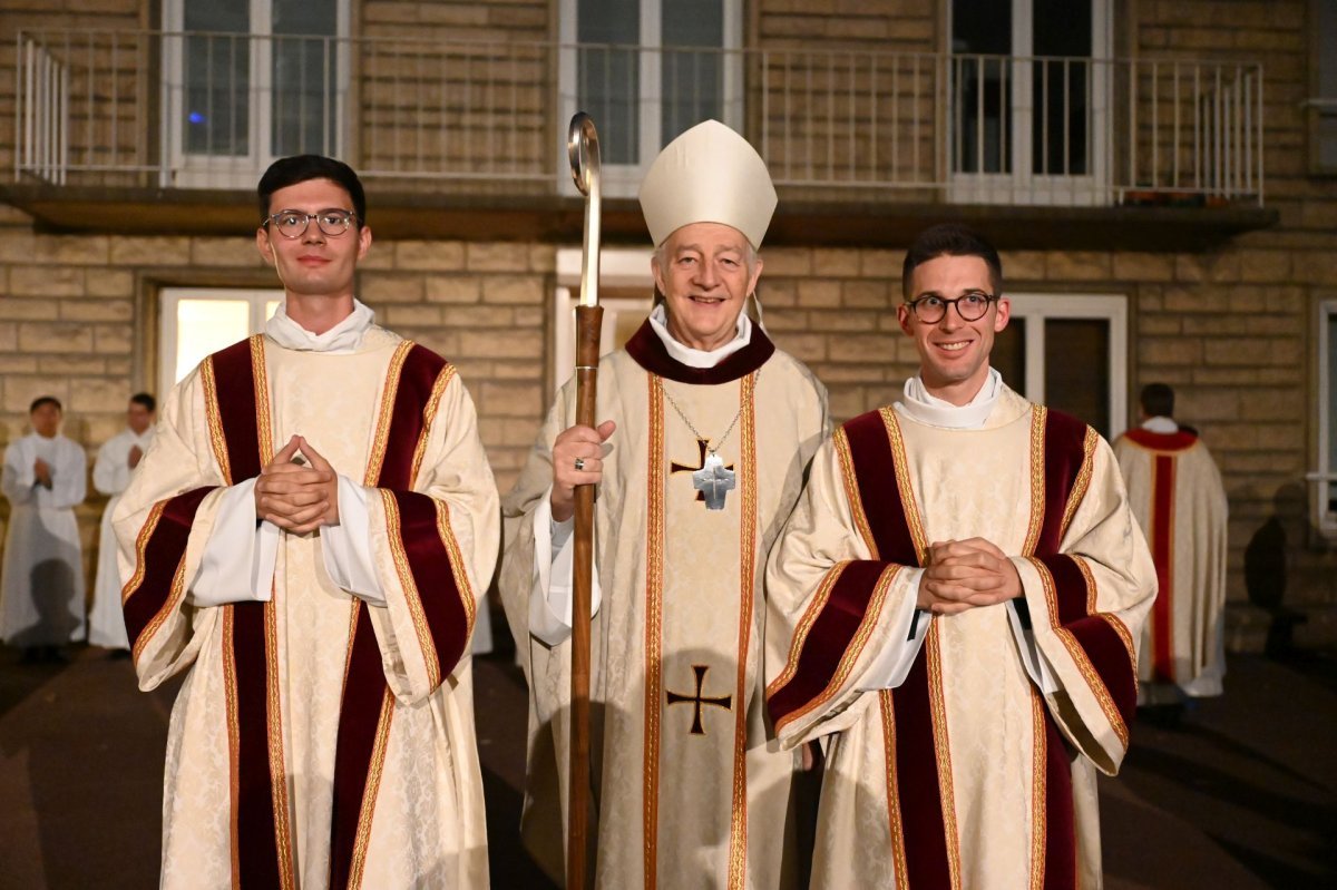 Ordination diaconale en vue du sacerdoce du 27 septembre 2025. © Marie-Christine Bertin / Diocese de Paris.
