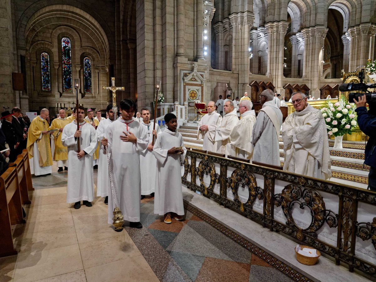 Messe d'ouverture du Jubilé du Sacré-Cœur de Montmartre. © Yannick Boschat / Diocèse de Paris.