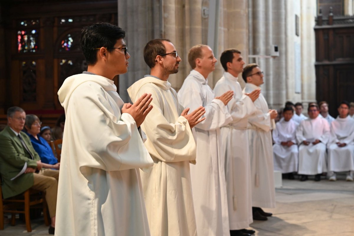 Messe de rentrée du Séminaire de Paris 2023. © Marie-Christine Bertin / Diocèse de Paris.